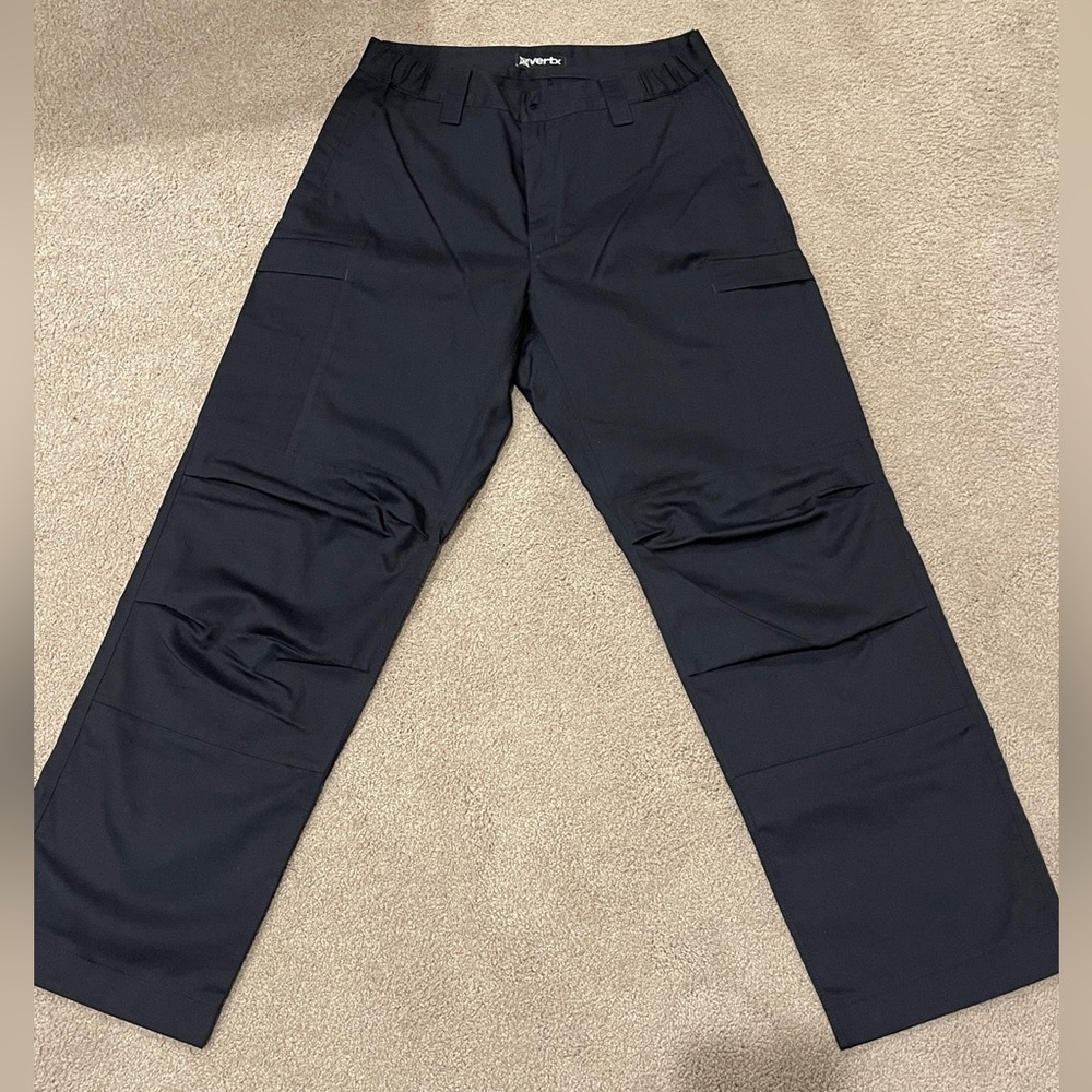 BRAND NEW - Vertex Cargo Tactical Pants - Dark Blue - 33 waist -38 inseam